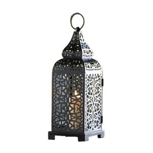 Portavelas decorativo de mesa de estilo marroquí, FAROL DE candelita para decoración del hogar para celebraciones de Eid - Product Image 1