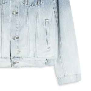 Vestes en jean pour hommes, imprimées avec un logo personnalisé, pour l'extérieur, en tissu d'hiver, fabriquées au Pakistan. - Product Image 6