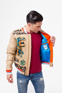 Blouson Bomber Personnalisé à Capuche en Fibre de Bambou pour Homme et Femme – Manteau Hiver Innovant Tendance Mode - Product Image 2