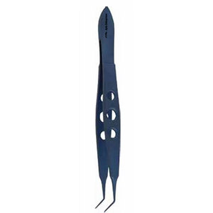 Surgical Precision Instrument 7 mm Tying <b>Platform</b> Ophthalmic Microsurgery CE McPherson Angeled Micro-Tying Forceps Manual 11 cm - Product Image 6