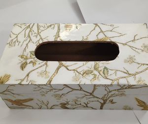 Modern Enamel Printed MDF <b>Tissue</b> Box Decorative <b>Tissue</b> Holder BY Perfect Enterprises - Product Image 1