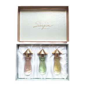 Mini Set de Perfume para Mujer, 3x15ml, Aroma Floral, Esencia Miss Saigon, Tamaño Viaje, Lujoso, Larga Duración, Uso Diario - Product Image 1