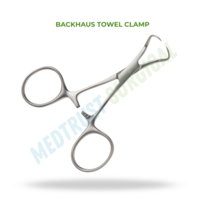 Backhaus Towel Clamp 13cm Surgical Instrument Towel Holding Clamp For Surgery - Product Image 2