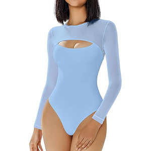 Body para Mujer, Estilo Urbano, Moderno, de Alta Calidad y Transpirable, Elástico, a la Moda, para Verano - Product Image 2