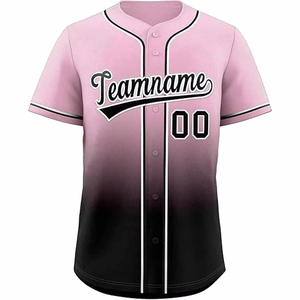 Nouveau maillot de baseball respirant de haute qualité - élégant et confortable pour les équipes, personnalisable avec les noms et logos des équipes, vêtements de sport unisexes pour adultes - Product Image 2