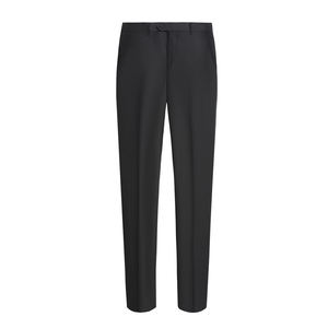 Nouveau pantalon décontracté noir pour homme avec effet drapé, coupe slim, pantalon de costume pour homme - Product Image 2