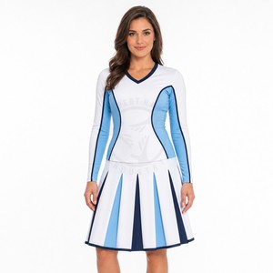 Uniformes de Animadoras Personalizados para Universidades con Marca Personalizada y Tela de Alto Rendimiento para Equipos Universitarios OEM - Product Image 3
