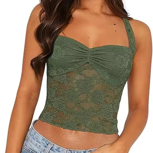 Crop top pour femme en tissu doux - Product Image 1