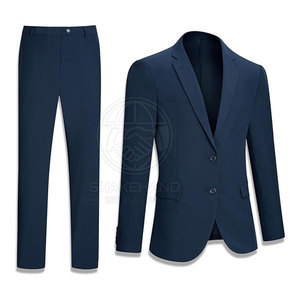 Trajes de negocios premium para hombre, corte ajustado, diseño clásico con corte moderno para reuniones de oficina y eventos formales - Product Image 2