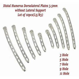 Placas Dorsolaterales para Húmero Distal de Jamso Industries, JI-3747, Certificación CE, Lote de 10 Piezas, Veterinario - Product Image 4