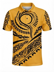 Polo pour homme à manches courtes, design tribal, respirant, séchage rapide, haute qualité, prix raisonnable, nouvelle arrivée, best-seller - Product Image 3