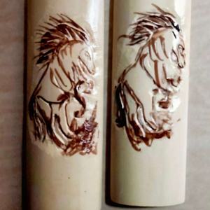 Escama de Hueso de Camello Pulido para Mango de Cuchillo, Material Natural Hecho a Mano para Fabricación de Cuchillos Personalizados, Artesanía y Uso Decorativo - Product Image 5