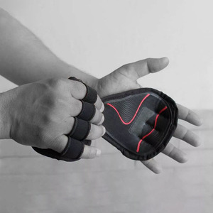 Nayab Industries – Nouveaux protège-paumes antidérapants pour la gym, gants d'entraînement rembourrés en néoprène 5 mm pour une adhérence améliorée - Product Image 2
