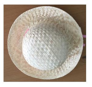 Sombreros de paja tejidos personalizables con logotipo bordado para fiesta informal, sombrero de boda, decoración Unisex al aire libre - Product Image 6