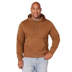 Sweat-shirt à capuche uni en coton 100% pour homme, de haute qualité, personnalisable avec logo - Product Image 1