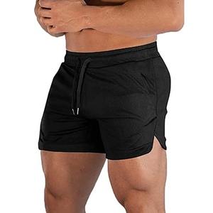 Pantalones Cortos Deportivos para Hombre, Corte Ajustado, Estampado por Transferencia Térmica, Estilo Casual, para Gimnasio y Running, Listos para Enviar al por Mayor - Product Image 4