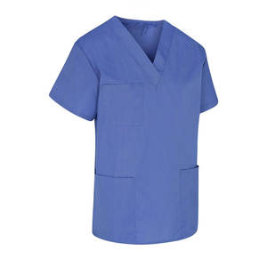 Soft Fabric Nursing <b>Scrub</b> <b>Top</b> for Hospital Clinic Medical Staff Professional Medical <b>Scrub</b> <b>Top</b> Comfortable Nursing Workwear - Product Image 3