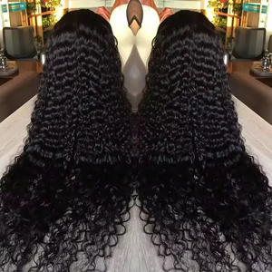 Perruque Lace Front Kinky Curly 13x4 13x6 Densité 250 <span class=keywords><strong>Cheveux</strong></span> Humains Brésiliens Pré-Pluckée pour Femmes avec Baby Hair - Product Image 2