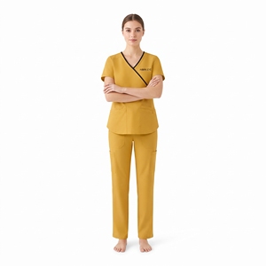 Ensemble de blouses d'infirmière pour femmes, uniforme médical deux pièces, vêtements de travail pour le secteur de la santé, blouses d'infirmière d'hôpital, haut et pantalon - Product Image 2