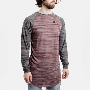 <b>Men's</b> Long Sleeve O-Neck Solid Color Nonwoven Breathable Quick Dry Anti-shrink Casual <b>T</b>-<b>Shirt</b> Cotton/Bamboo Fiber Front Logo - Product Image 6