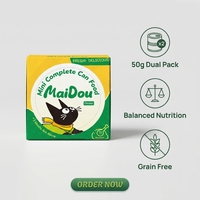 Nourriture humide pour chats Maidou, riche en protéines, au poulet et aux légumes, pour chats de plus de 3 mois, OEM ODM, vente en gros
