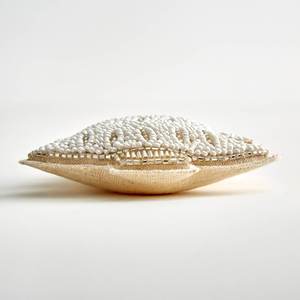 Ornements de Noël faits à la main, décorations de Noël brodées de perles, taille et prix personnalisés - Product Image 3