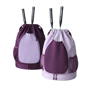 Sac de transport pour raquettes de pickleball en tissu Oxford nylon pour sports de plein air, avec compartiment à chaussures, sac de sport pour femmes - Product Image 4