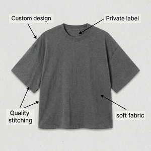Camiseta Personalizada de Estilo Urbano, 300 g/m², 100% Algodón, Corte Regular, Ecológica, Transpirable, Lavado Ácido, Estilo Vintage, Desgastada, para Hombre - Product Image 6