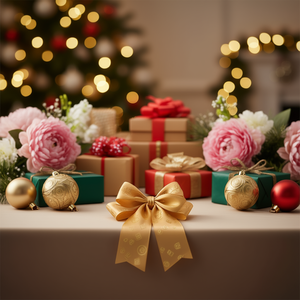 Lazo Automático Decorativo de 3x120 cm, Color Dorado, Paquete de 6 Lazos para Regalo - Product Image 2