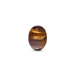 Natural Tiger Eye Gemstone 10.35 Carat Certified Wholesale AAAAA Brilliant Cut Yellow Cat's Eye - Product Image 1