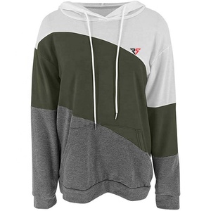 Sudaderas con capucha de tres tonos para mujer, fabricación de Pakistán, ropa informal, sudaderas con capucha lisas de gran calidad para mujer - Product Image 2