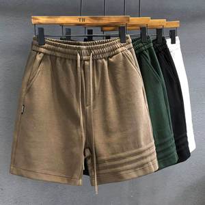 Men Shorts Premium Cotton Casual Regular Fit Elastic Waist Everyday Summer Comfort Streetwear Bottom Wear - Product Image 5