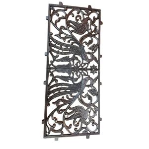 Balustre en fer forgé moderne sur mesure de qualité supérieure, élégant accent architectural décoratif en fer forgé, durable, en acier forgé pour l'extérieur - Product Image 1
