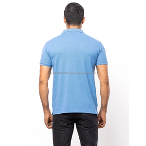 Polo de golf pour homme en coton 100% de haute qualité personnalisé, anti-froissement, brodé, décontracté, chemise de sport - Product Image 3