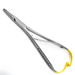 Portaagujas Quirúrgico Dental de Alta Calidad, Portaagujas de Carburo de Tungsteno, Pinza Hemostática de Acero Inoxidable - Product Image 1