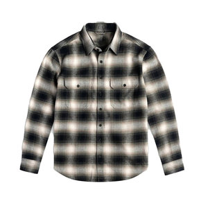 Chemise en flanelle pour homme de haute qualité, confortable, anti-rides, à carreaux, 100% coton, manches longues, décontractée, en molleton, surdimensionnée, chaude - Product Image 4