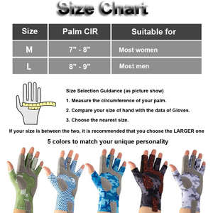 Gants de pêche respirants, confortables, coupe décontractée, légers, à doigts courts, compatibles avec la chasse et la pêche, unisexes, best-sellers - Product Image 6