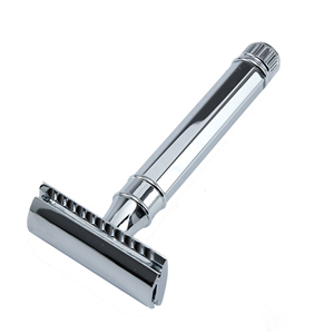 มีดโกนหนวดสองคมพรีเมียม สแตนเลสสตีล พร้อมบริการสลักชื่อแบรนด์ - Product Image 1