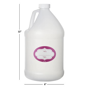 Bouteilles de lessive personnalisables couleur sur mesure 1 gallon en plastique HDPE rechargeables avec bouchon à vis Unalilia – Meilleures ventes, haute qualité - Product Image 1