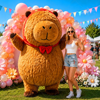 Mascotte gonflable de grande taille, personnage de dessin animé animal, 3m-12m, couleur personnalisée, logo, décoration d'événements en plein air