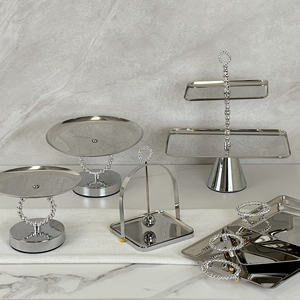 Modern Metal Napkin Holder With <b>Weighted</b> Arm Square Tray Free <b>Standing</b> Tissue Dispenser Home Decor - Product Image 5