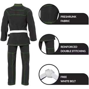 Kimono de Jiu Jitsu Brasileño con Logotipo Personalizado Bordado, Uniforme de Bjj Gi, Más Vendido - Product Image 5