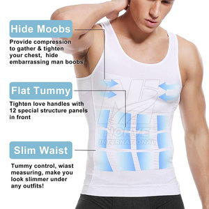 Premium Quick Dry Athletic Base Layer Lightweight Stretch Fabric Gym Training Wear Sleeveless <b>Compression</b> <b>Shirt</b> - Product Image 3