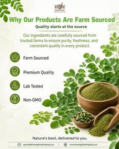 Cápsulas de Moringa Premium, Suplemento Dietético Botánico Natural, Marca Privada, Empaque Personalizado y Suministro Global - Product Image 3