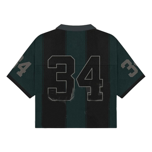Printable Rugby <b>Athletic</b> Mesh Jersey-Team Practice Uniform High Quality Breathable Waterproof Quick Dry Polyester Sportswear - Product Image 2