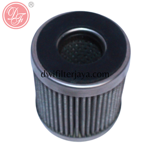 Elemento de filtro de aceite de esqueleto con tapa final y placa perforada de acero inoxidable, el más vendido al por mayor de fábrica - Product Image 1