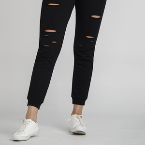 Pantalon de survêtement personnalisé pour femme, taille haute, en coton, style cargo, grandes tailles, écologique, imperméable, respirant, streetwear, OEM ODM, vente en gros - Product Image 6