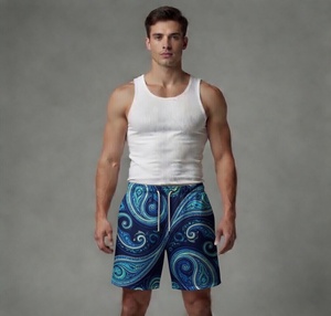 High Quality Custom Mesh Shorts Sublimation Streetwear Polyester Gym Shorts Relaxed Fit All Over DTG Print Shorts - Product Image 6