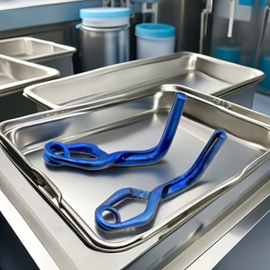 Espéculo Nasal de Titanio Qasiden GD-47, Instrumento Quirúrgico Reutilizable, Anodizado en Azul, Uso Clínico Manual, Certificado CE - Product Image 2