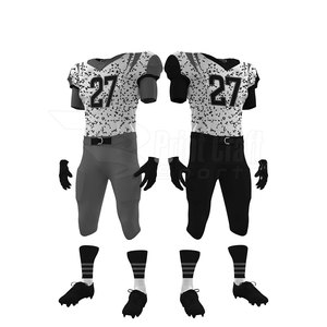 Uniforme de football américain de haute qualité avec logo personnalisé, fabrication professionnelle, vêtements de sport, uniforme de football américain à vendre - Product Image 2
